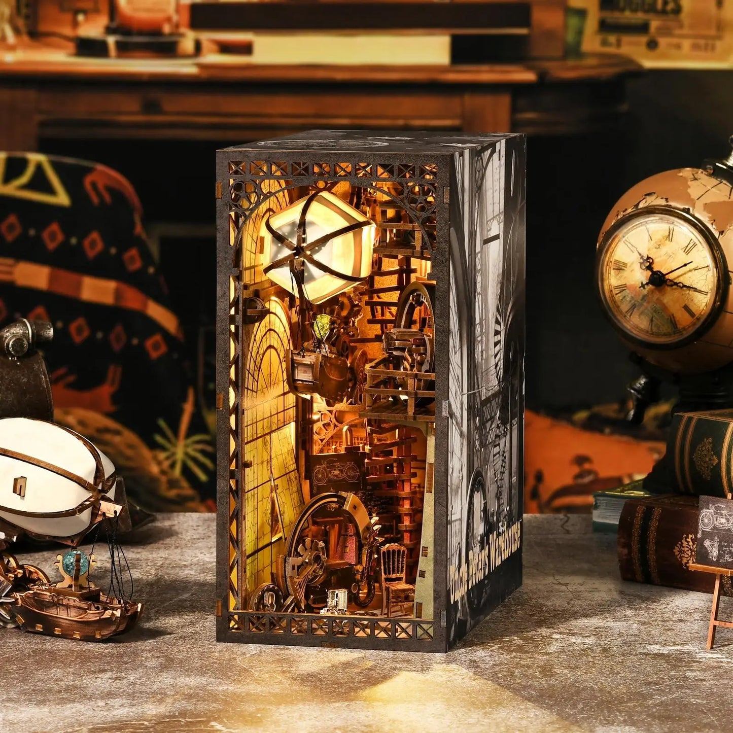 DIY Book Nook Kit - Uncle Peter's Warehouse | Miniverse Studio