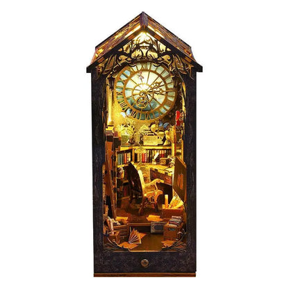 Book Nook DIY – Detective Agency – Diorama with Furniture, Lights & English Manual