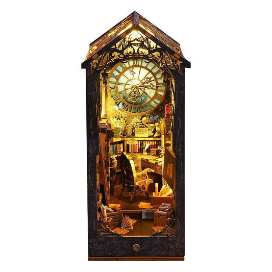 Book Nook DIY – Detective Agency – Diorama with Furniture, Lights & English Manual