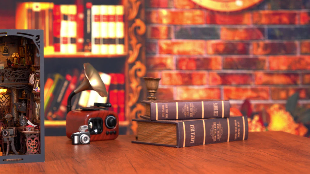 Book Nook DIY Film Darkroom