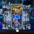 Book Nook Planetary Era – Futuristic Sci-Fi with LED – 3D Diorama DIY Kit