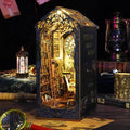 Book Nook DIY – Detective Agency – Diorama with Furniture, Lights & English Manual
