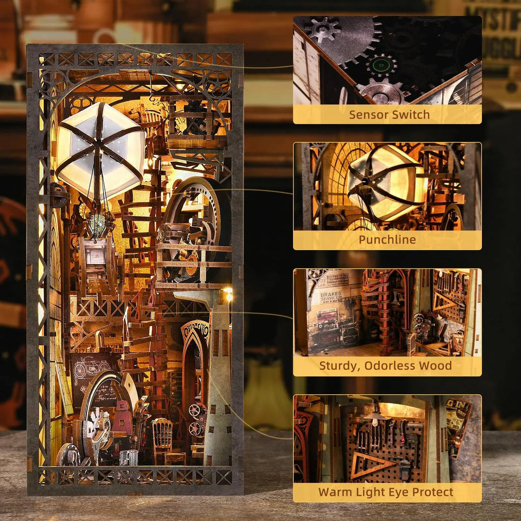 DIY Book Nook Kit - Uncle Peter's Warehouse | Miniverse Studio