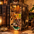 Kit Book Nook Navio Pirata | Diorama DIY da Cabine do Capitão com LED Touch
