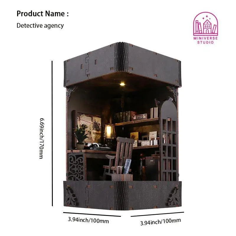 Book Nook DIY – 19th Century Detective Agency