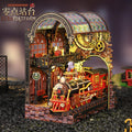 Book Nook Kit Magical 3D Wooden Puzzle Miniature Diorama DIY Craft gift with - Book Nook DIY Kit | Miniverse Studio