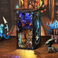 Gothic Fantasy Book Nook Kit (DIY) - The Collector’s Secret: Chamber of Exotic Beasts