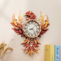 Phoenix Wall Clock Kit | DIY 3D Wooden Puzzle with Pendulum - product photo