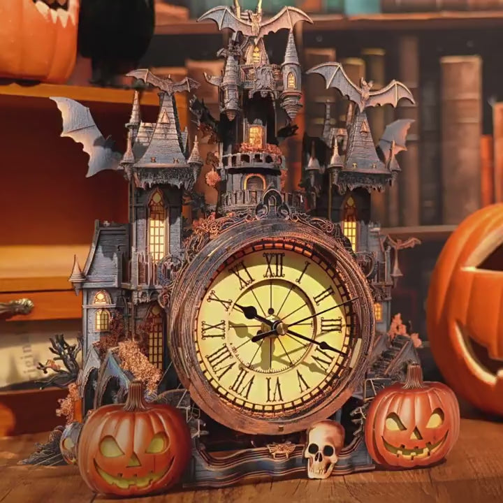 Haunted Castle Wall Clock - product video