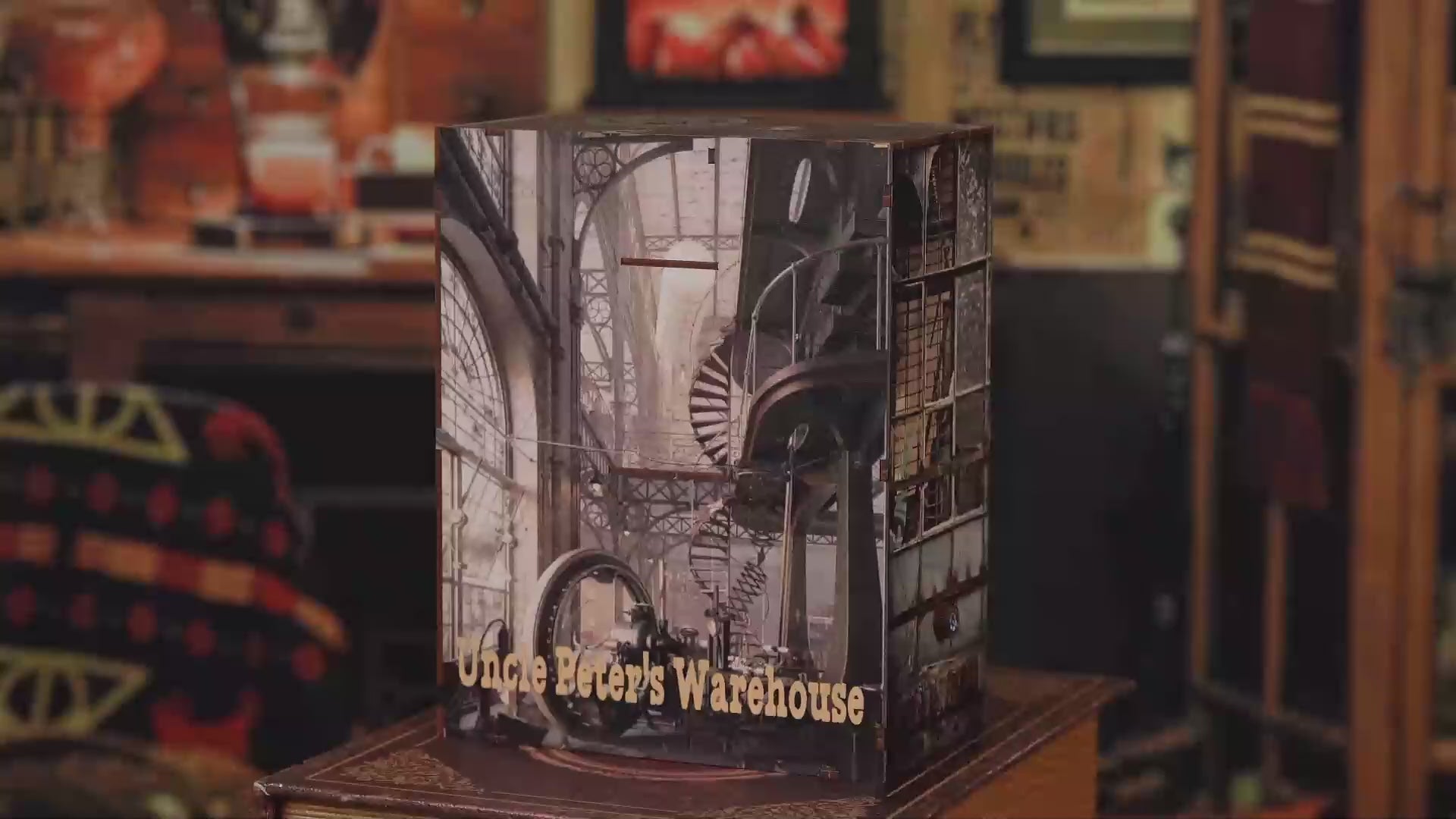 DIY Book Nook Kit - Uncle Peter's Warehouse | Miniverse Studio