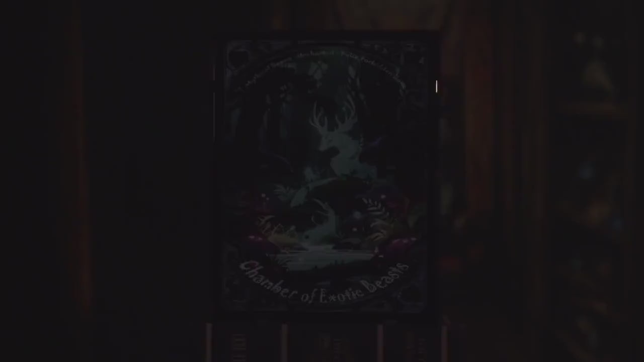 Gothic Fantasy Book Nook Kit (DIY) - The Collector’s Secret: Chamber of Exotic Beasts