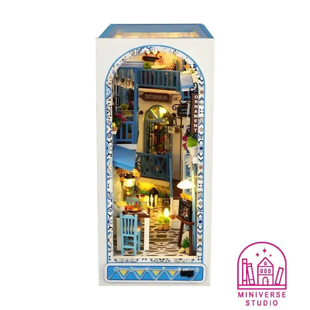 Book Nook DIY – Cozy Fishing Village with LED Light and Handcrafted Design