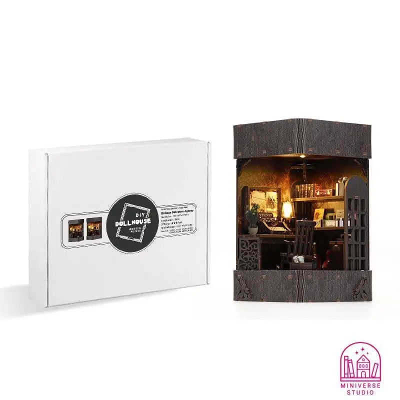 Book Nook DIY – 19th Century Detective Agency