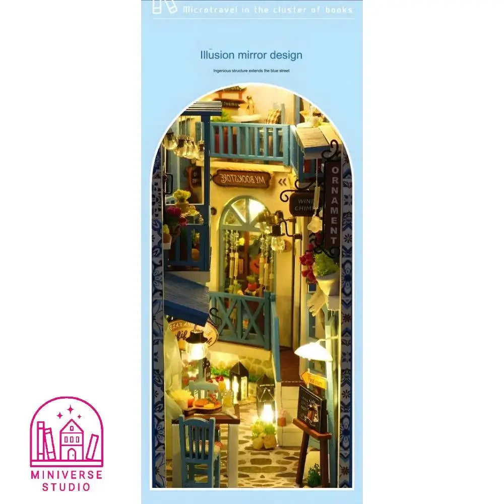 Book Nook DIY – Cozy Fishing Village with LED Light and Handcrafted Design